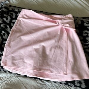 Pink Knot Tennis Skirt